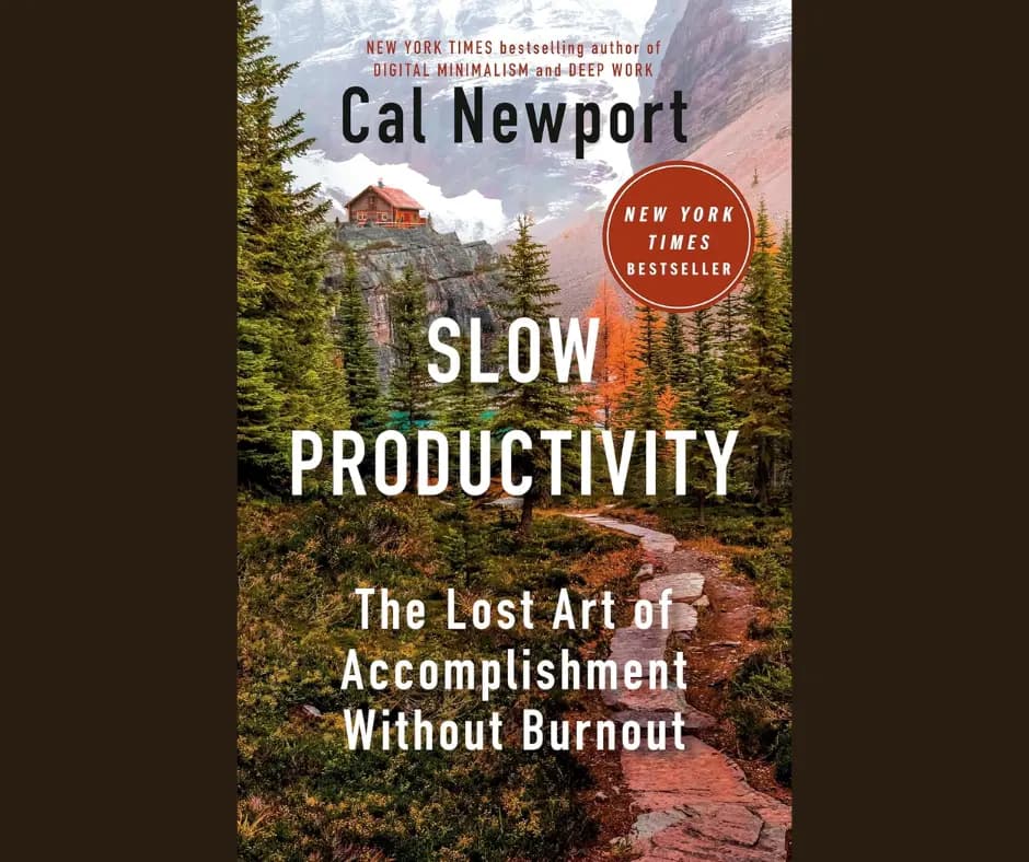Slow Productivity book cover