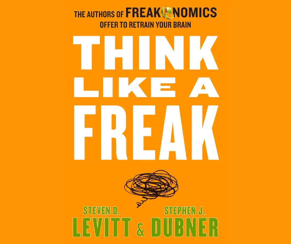 Think Like a Freak book cover